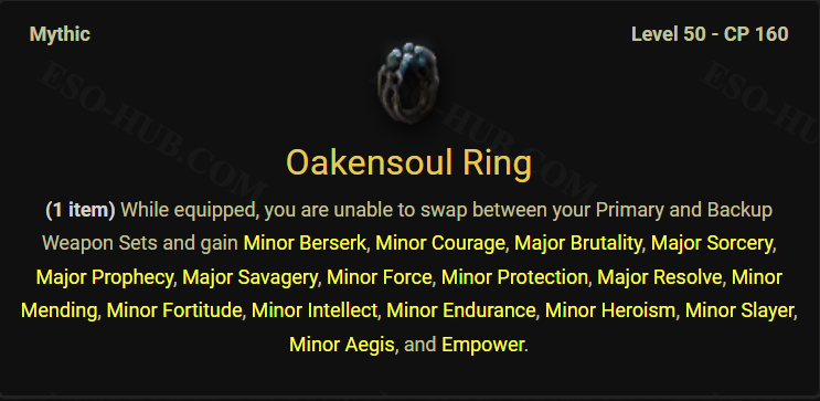 Oakensoul Ring